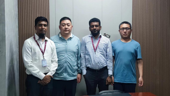 2024年4月，恒洋橡胶出访孟加拉拉贾沙希