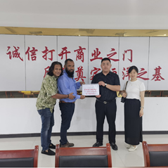 2023年6月，孟加拉客户来访恒洋